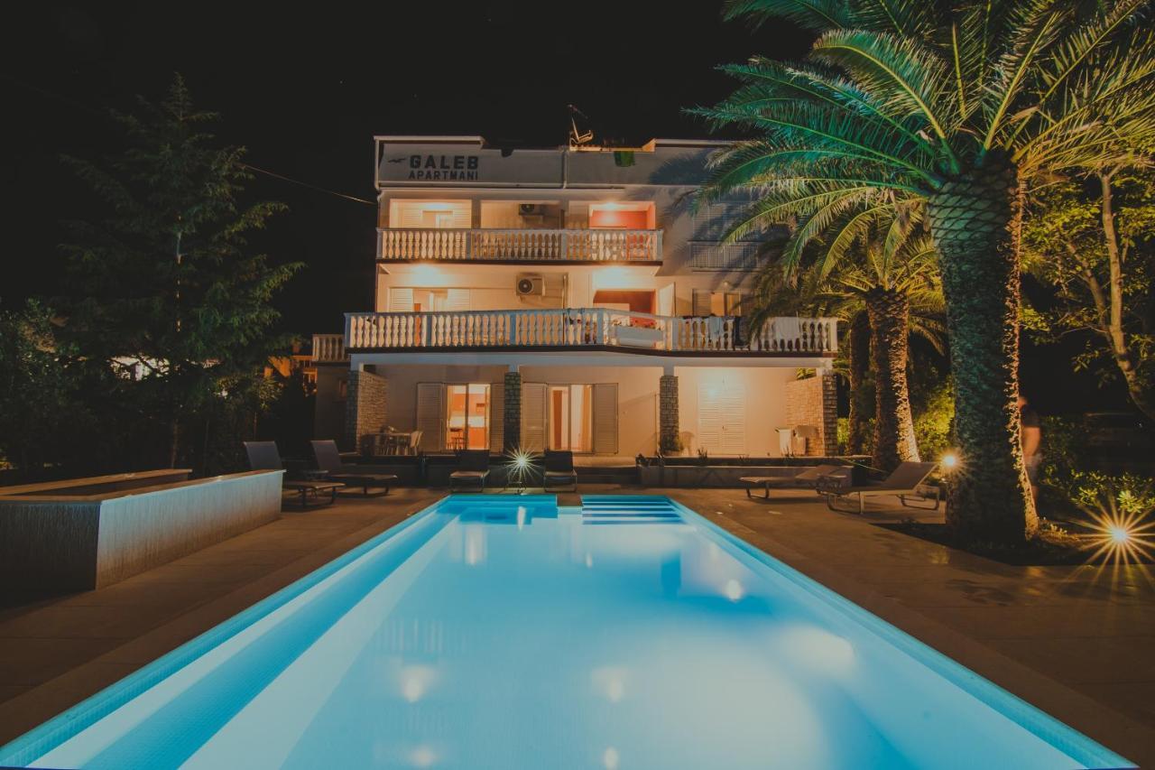 Seagull Pool Apartments & Studios Novalja Dış mekan fotoğraf