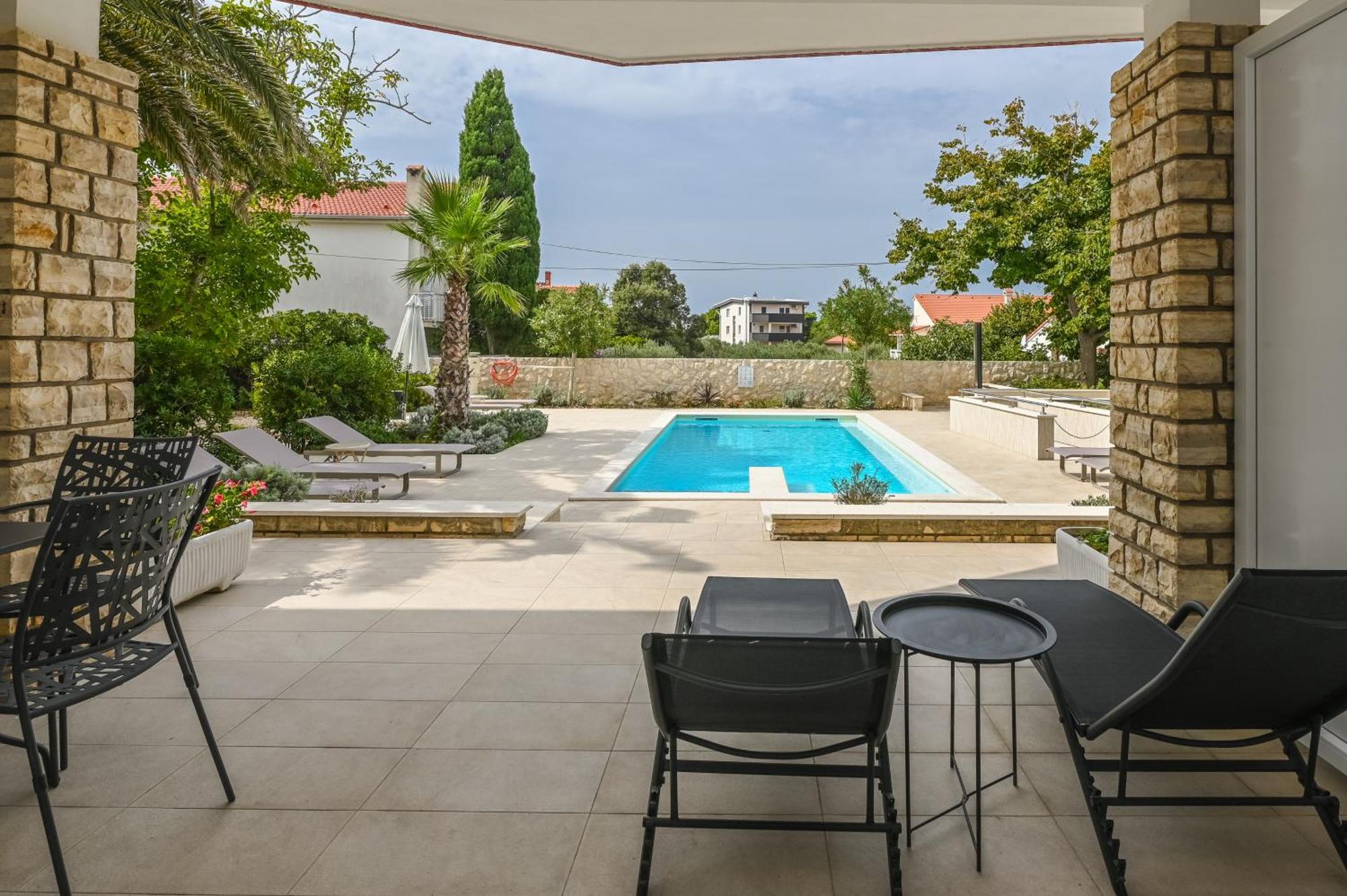 Seagull Pool Apartments & Studios Novalja Dış mekan fotoğraf
